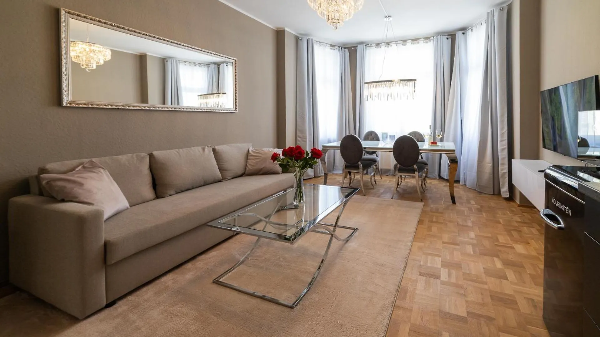 L45 Premium Apartment Prestige Bis Zu 5 Personen 라이프치히 0*,  독일